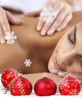 A masseuse giving a calming massage treatment, focusing on relaxation and wellness.